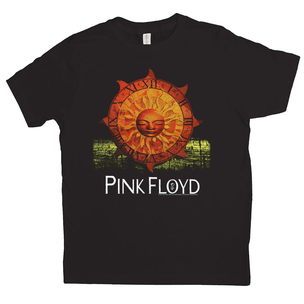 Sundial Brockum Design Distressed Kids Shirt   Pink Floyd