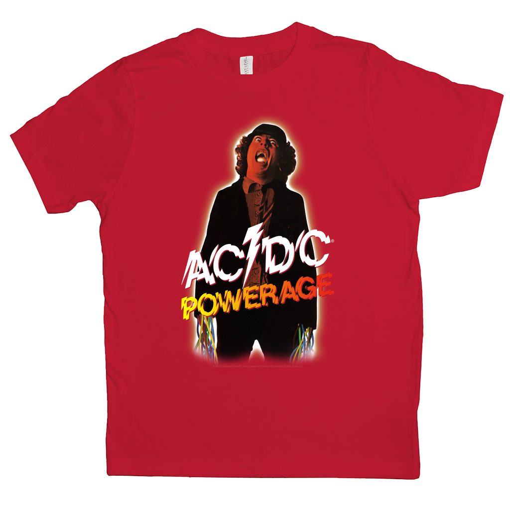 AC/DC Kids T-Shirt | Powerage Album Design Kids Shirt