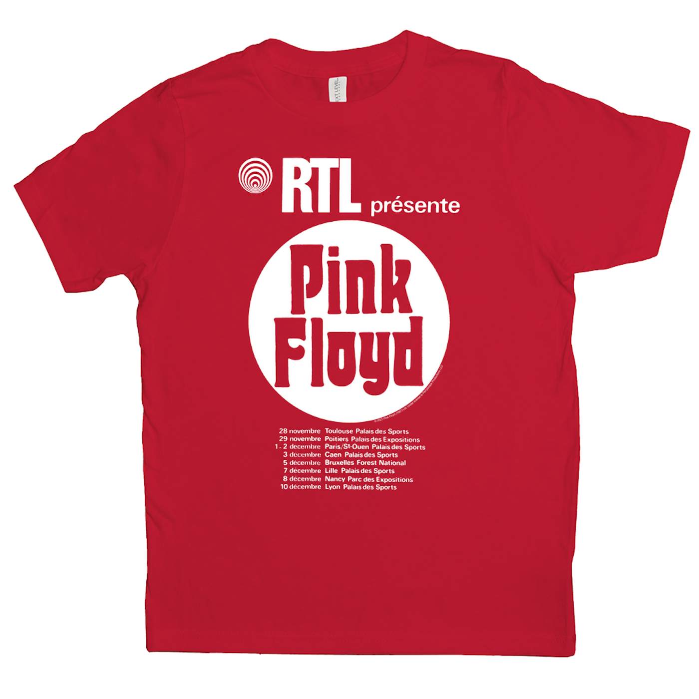 Pink Floyd Kids T-Shirt | RTL Presente Concert Flyer Pink Floyd Kids Shirt