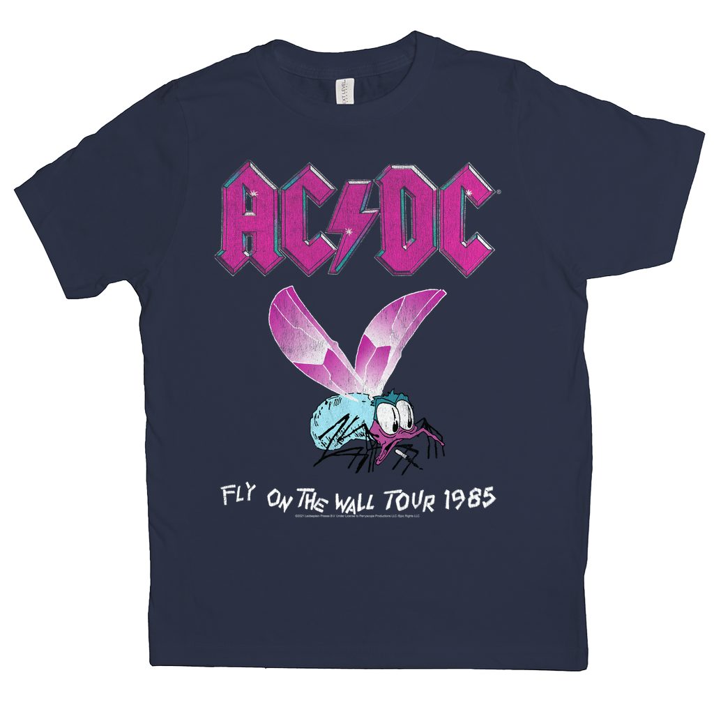 AC/DC Kids T-Shirt | Fly On The Wall Tour 1985 Kids Shirt