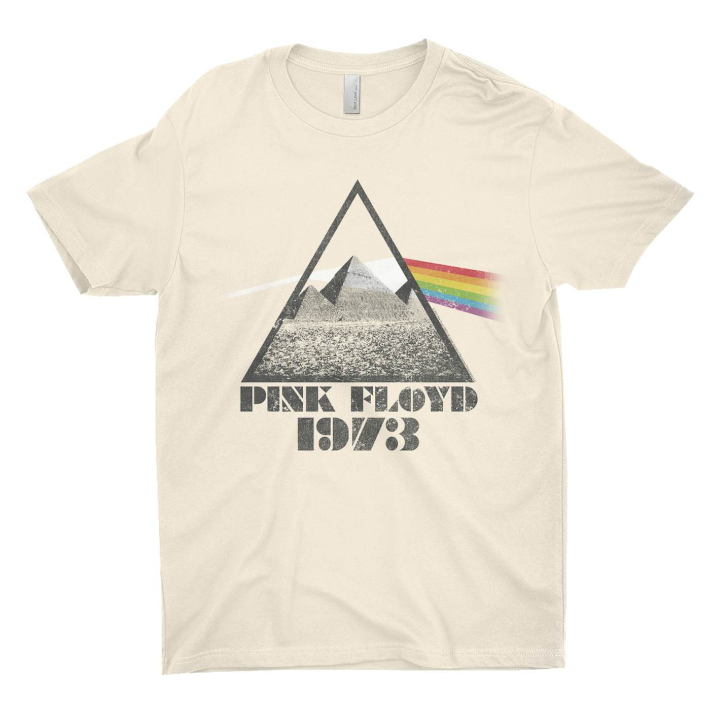 Pink Floyd T-Shirt | 1973 Floyd Dark Pink Side Shirt Pyramid