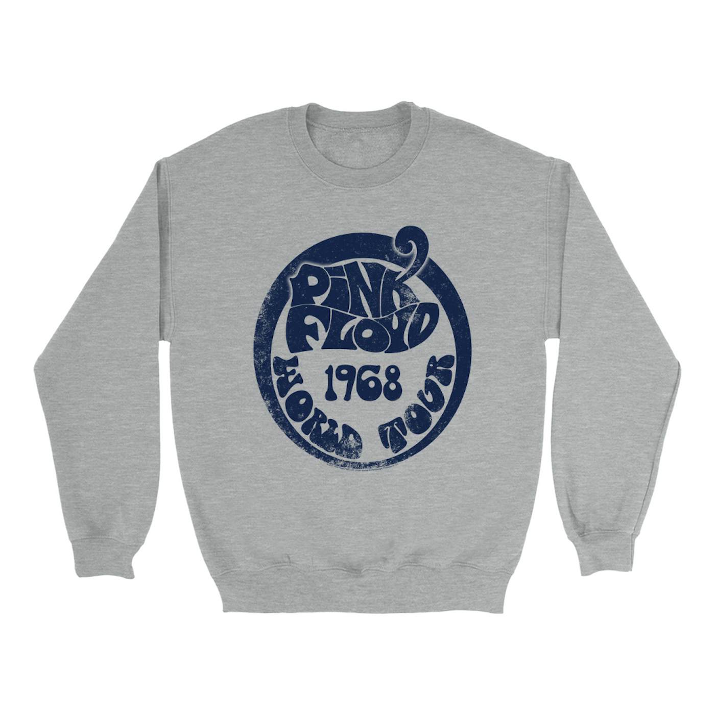 Groovy 1968 World Tour Design Distressed Sweatshirt