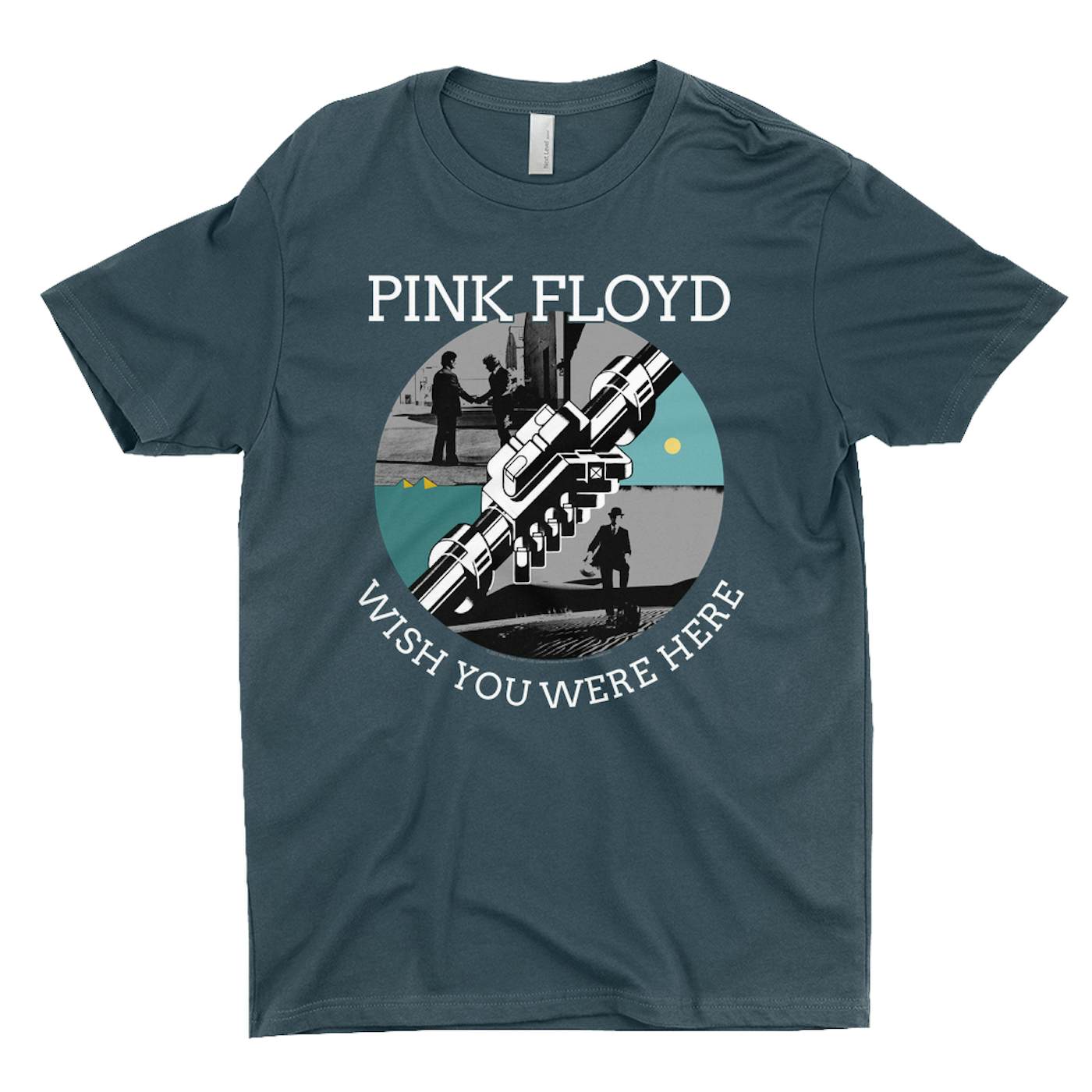 Pink Floyd T-Shirt | Wish You Were Here Album Collage Pink Floyd Shirt