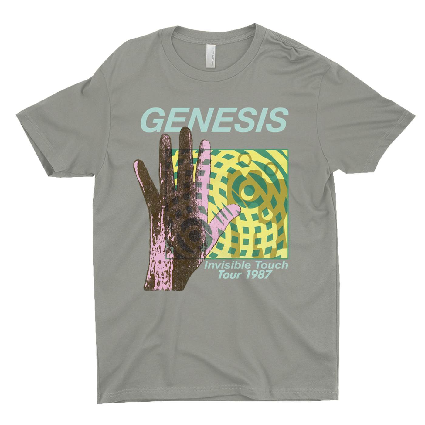 Genesis T-Shirt | Modern 1987 Invisible Touch Album Design Genesis Shirt