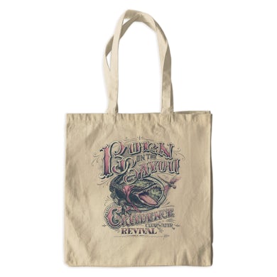 Creedence Clearwater Revival Canvas Tote Bag | Born On The Bayou Design Creedence Clearwater Revival Bag (Merchbar Exclusive)