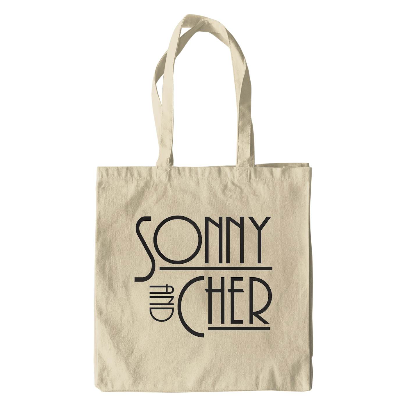 Sonny & Cher Canvas Tote Bag | Mod TV Show Logo Sonny and Cher Bag (Merchbar Exclusive)