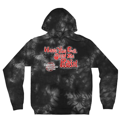 Creedence Clearwater Revival Tie Dye Hoodie | Have You Ever Seen The Rain Puddle Distressed Creedence Clearwater Revival Hoodie (Merchbar Exclusive)