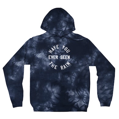 Creedence Clearwater Revival Tie Dye Hoodie | Have You Ever Seen The Rain Distressed Creedence Clearwater Revival Hoodie (Merchbar Exclusive)