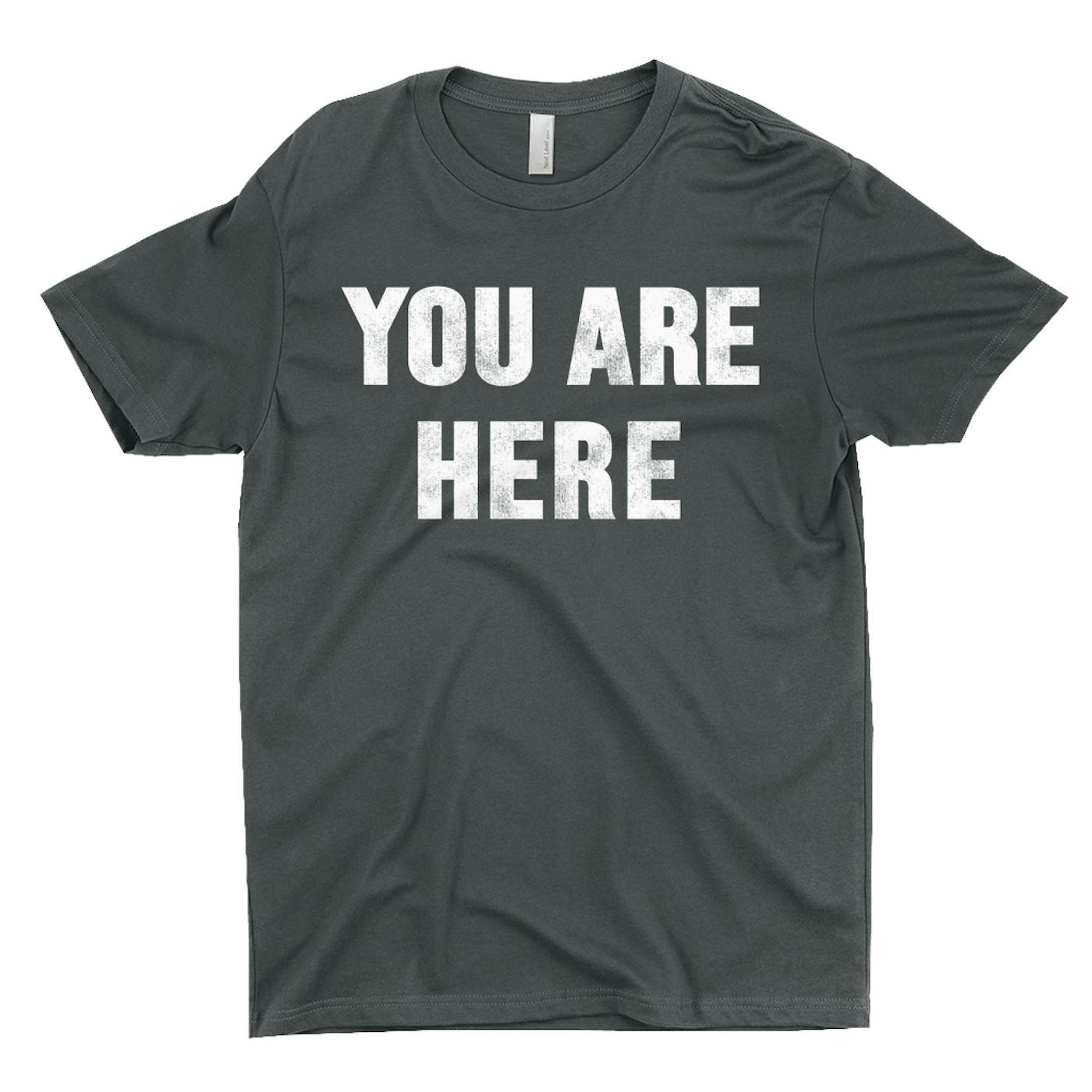 John Lennon T-Shirt | You Are Here Distressed Design Worn By John Lennon John Lennon Shirt
