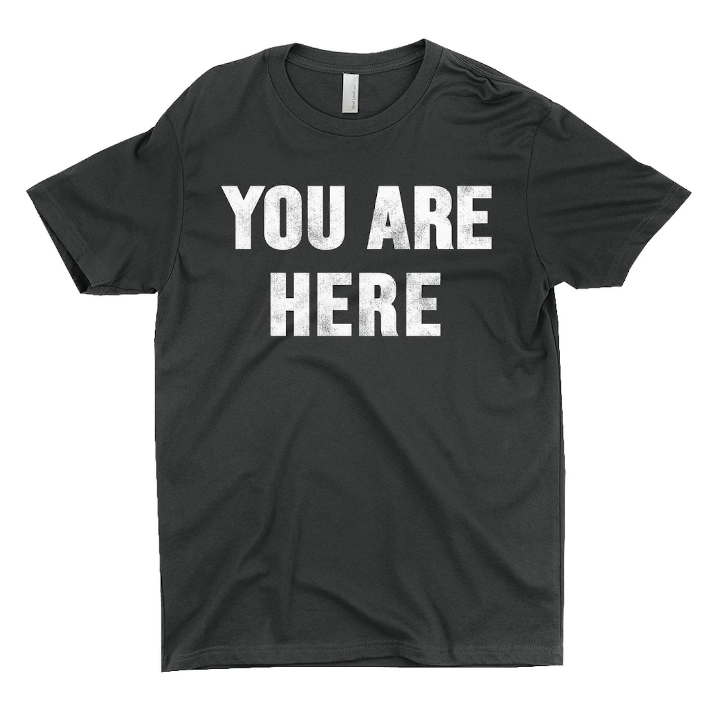 John Lennon T-Shirt | You Are Here Distressed Design Worn By John Lennon John Lennon Shirt