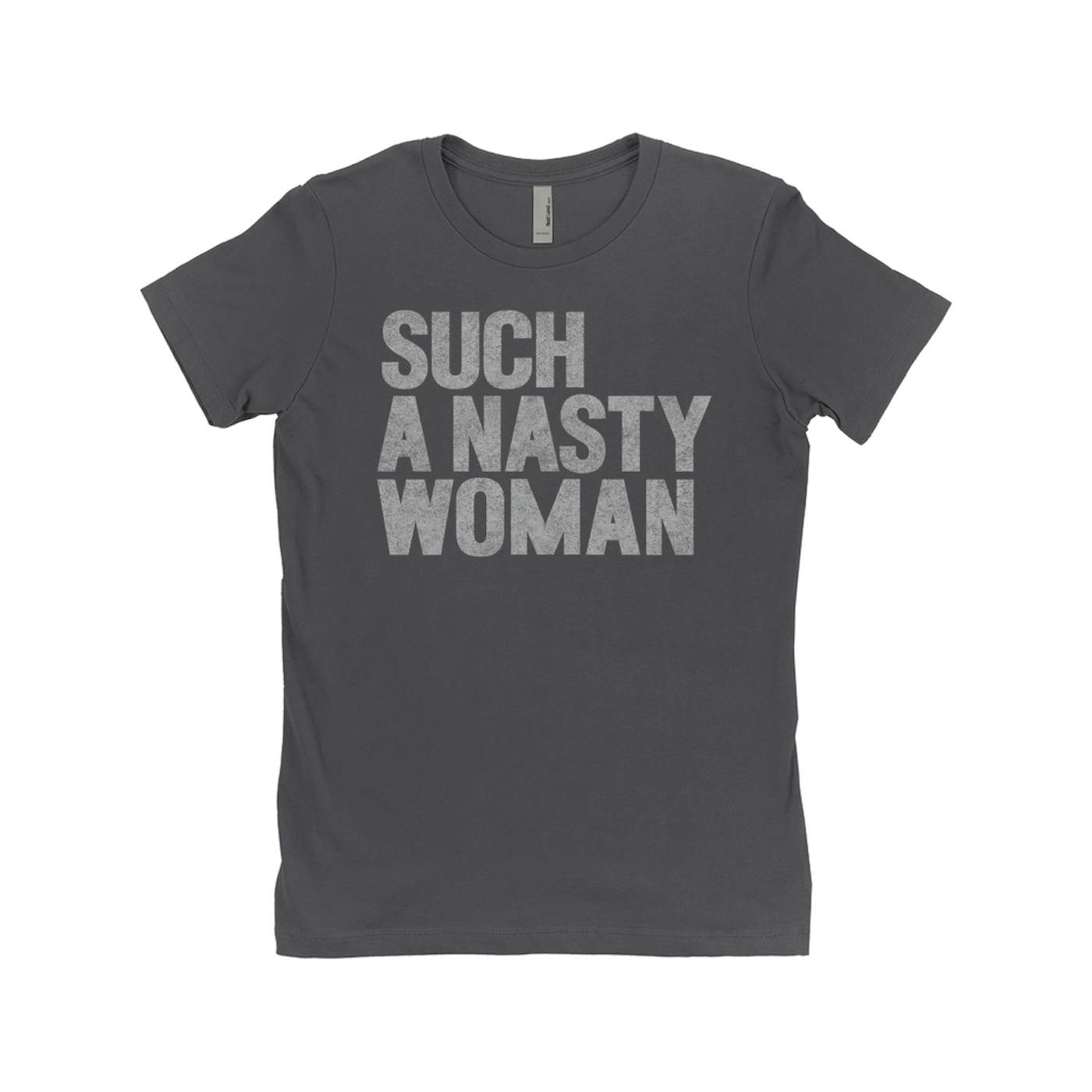 Joan Jett & the Blackhearts Ladies' Boyfriend T-Shirt | Such A Nasty Woman Distressed Design Worn By Joan Jett Joan Jett Shirt