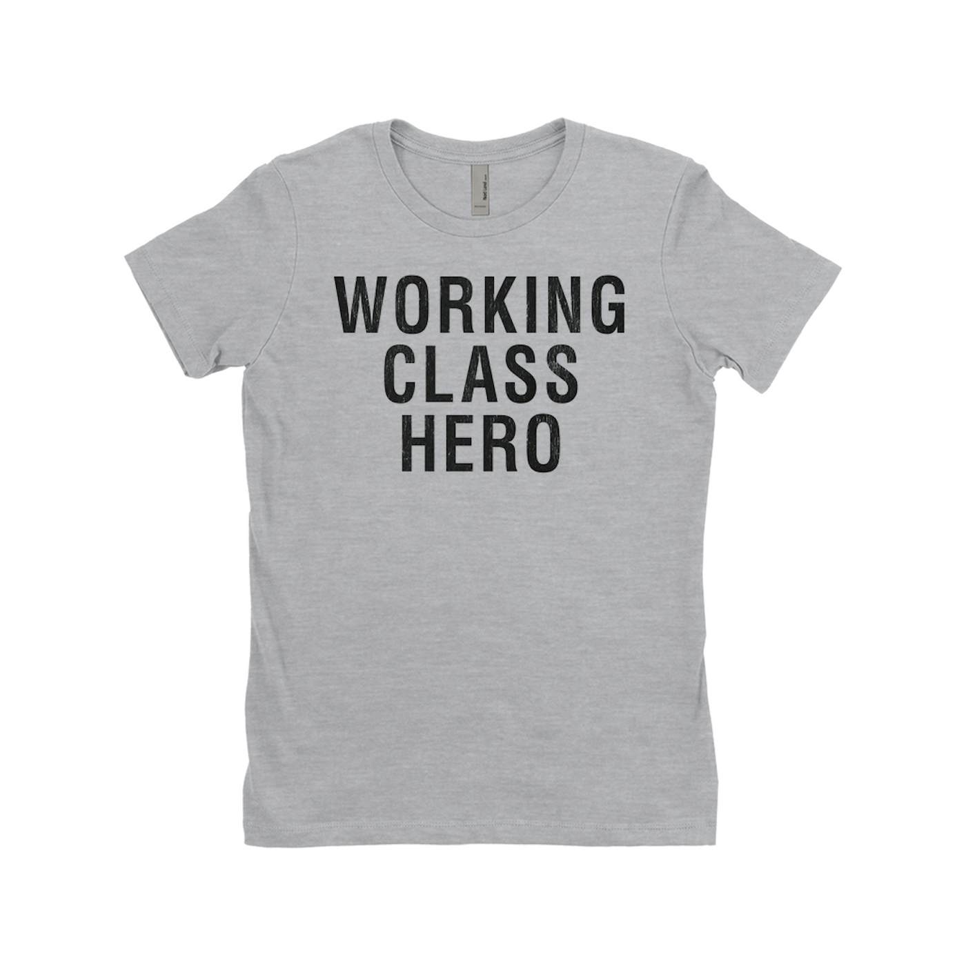 John Lennon Ladies' Boyfriend T-Shirt | Working Class Hero Worn By John Lennon John Lennon Shirt