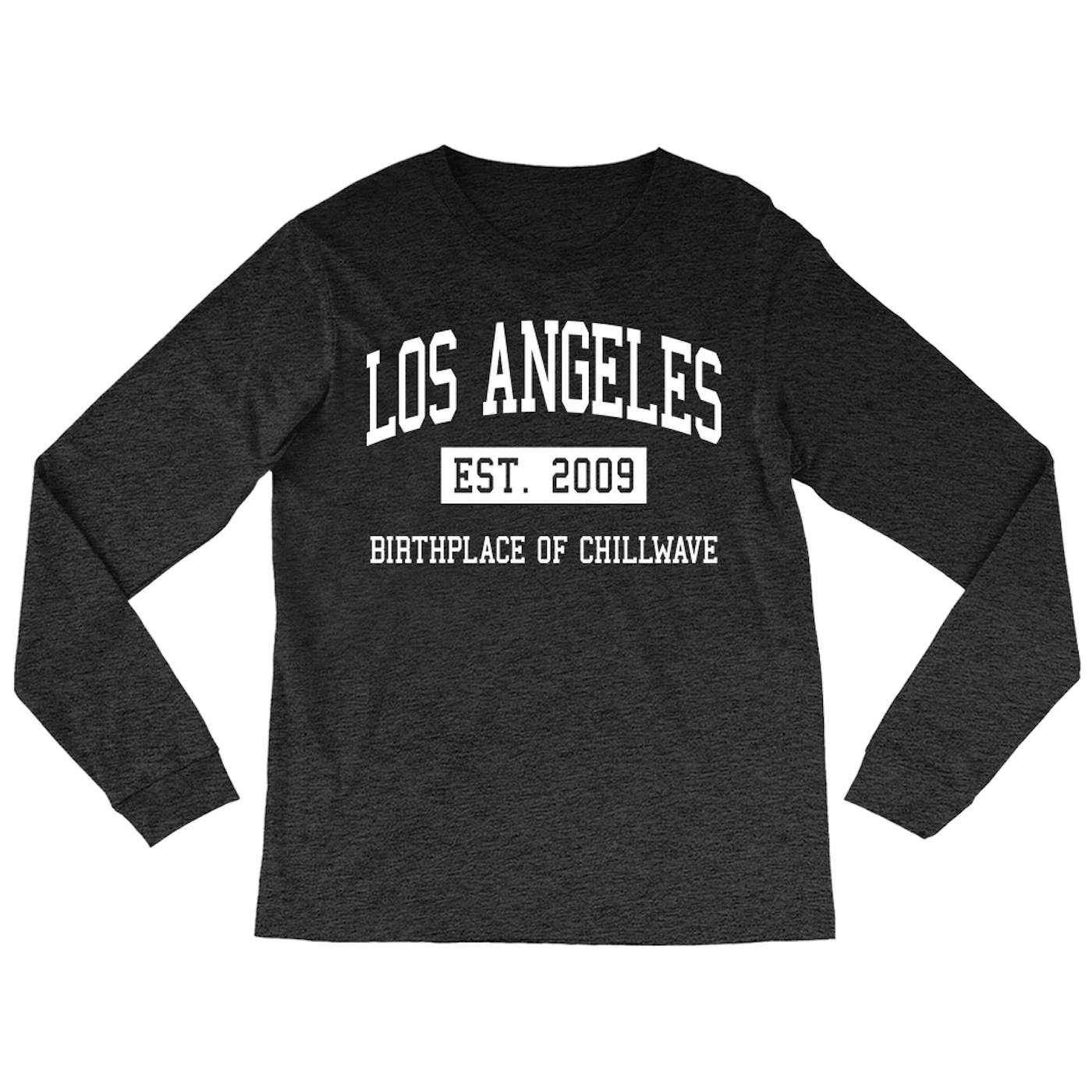 Los Angeles Print Long sleeve Cotton T-shirt