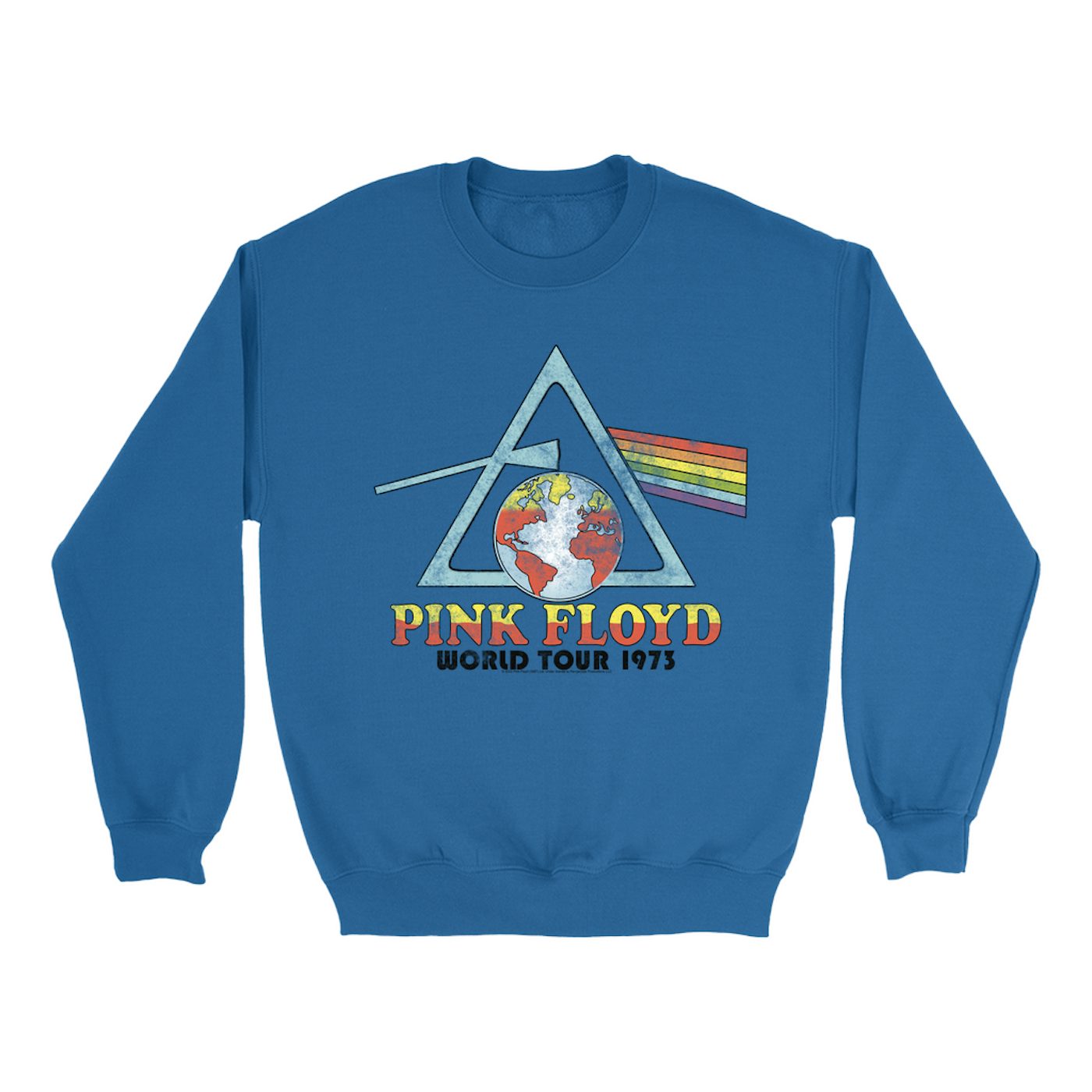 Pink Floyd Sweatshirt | Vintage Reissue World Tour 1973 Pink Floyd ...