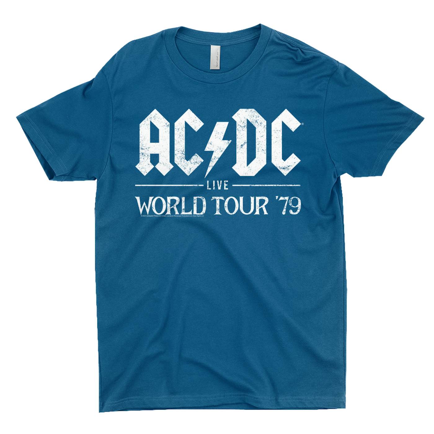 AC/DC T-Shirt | Live In Concert 1979 Distressed Shirt $35.00$24.95