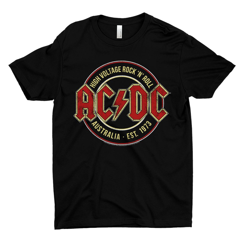 AC/DC T-Shirt | High Voltage Rock n' Roll Australia Shirt $35.00$24.95