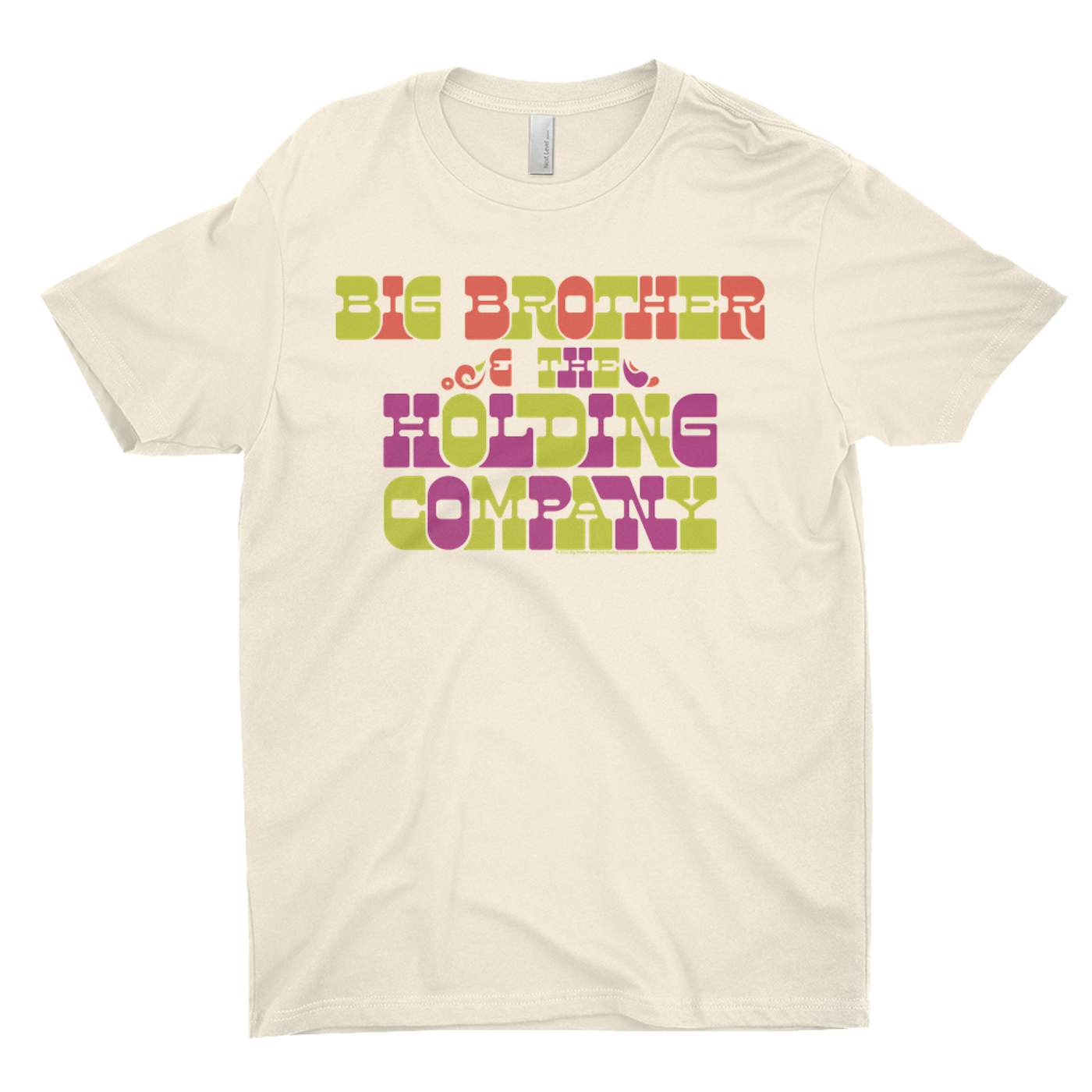 Big Brother & The Holding Company Big Brother and The Holding Co. T-Shirt | BBHC Retro Logo Big Brother and The Holding Co. Shirt