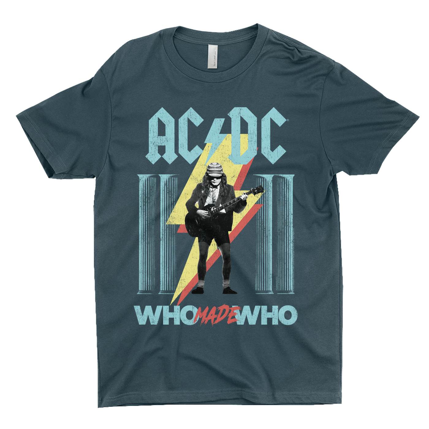 AC/DC T-Shirt | Pastel Who Made Who Shirt