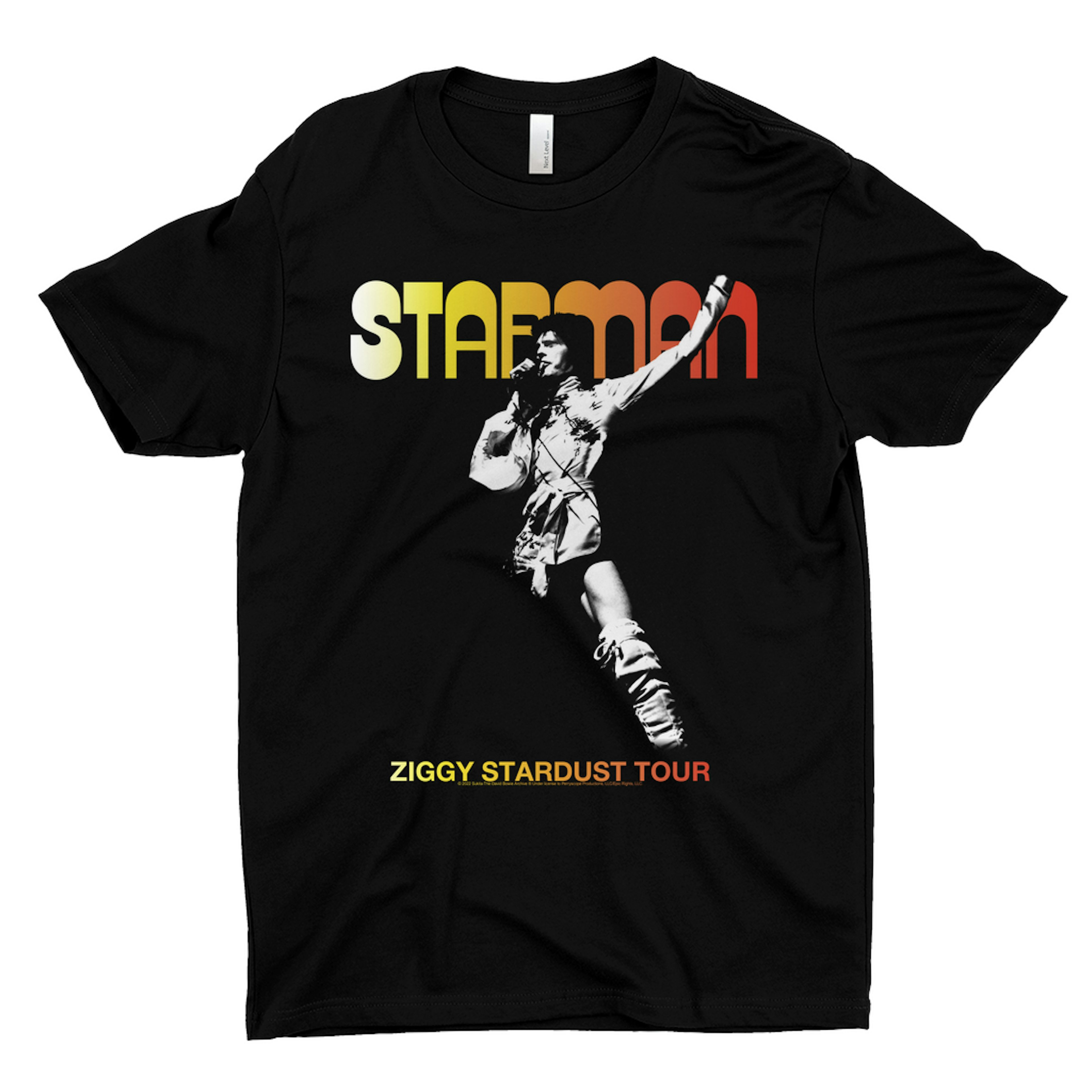 David Bowie TShirt Starman Ombre (Merchbar Exclusive) David Bowie Shirt