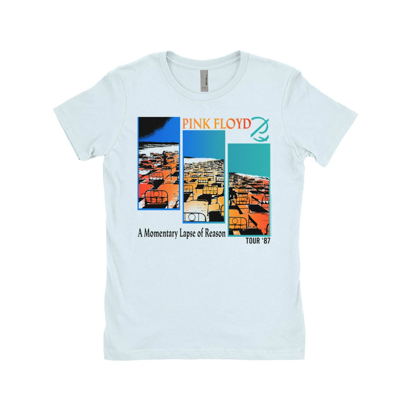 Pink Floyd Ladies' Boyfriend T-Shirt | Fragmented Momentary Lapse