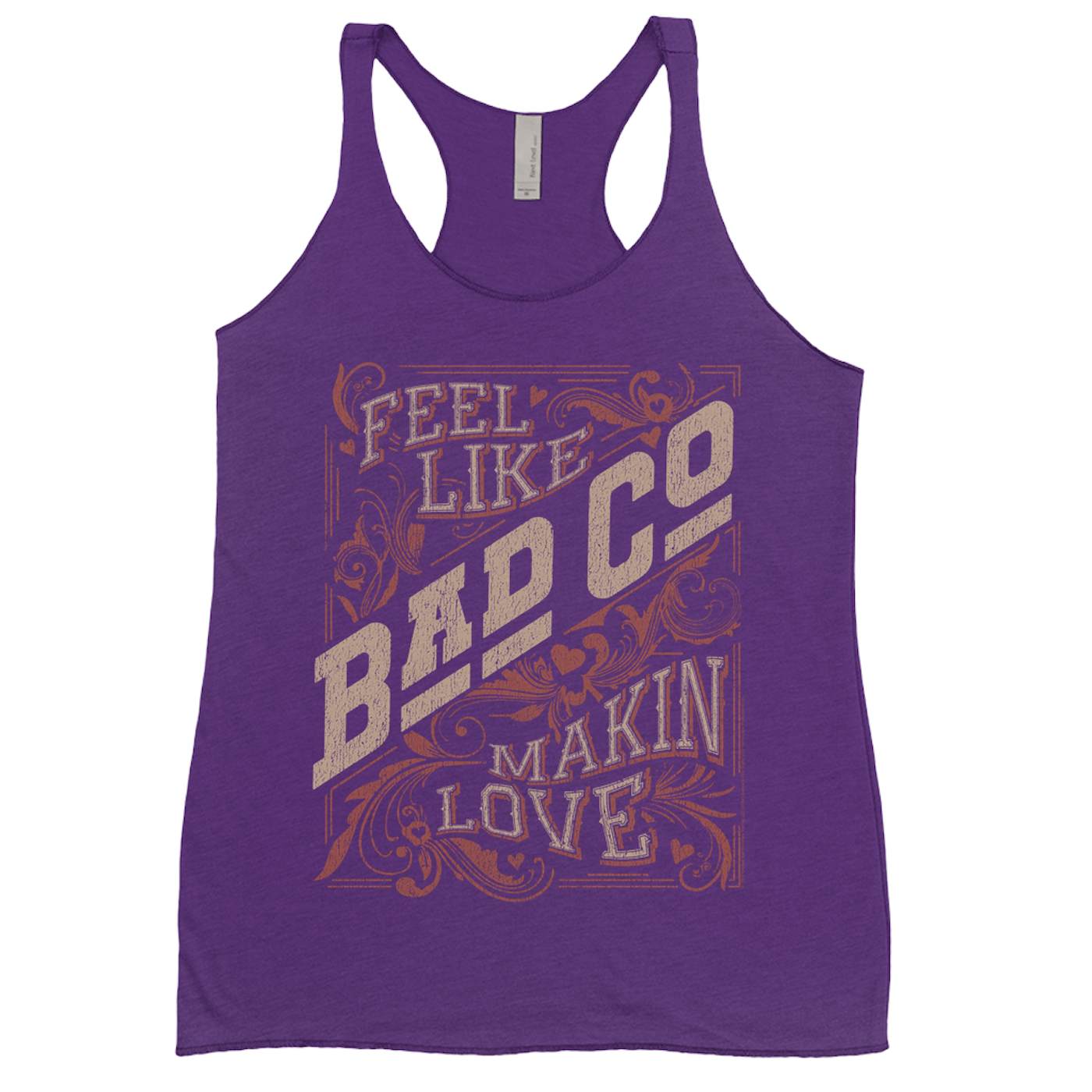 Bad Company Ladies' Tank Top  Feel Like Makin' Love Design Bad Company  Shirt