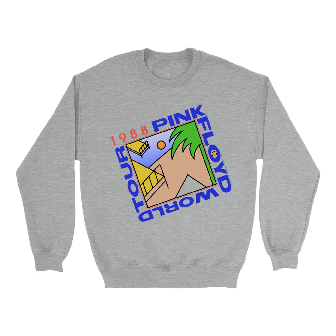 Pink Floyd Sweatshirt | Pink Floyd '88 World Tour Pink Floyd Sweatshirt (Merchbar Exclusive)