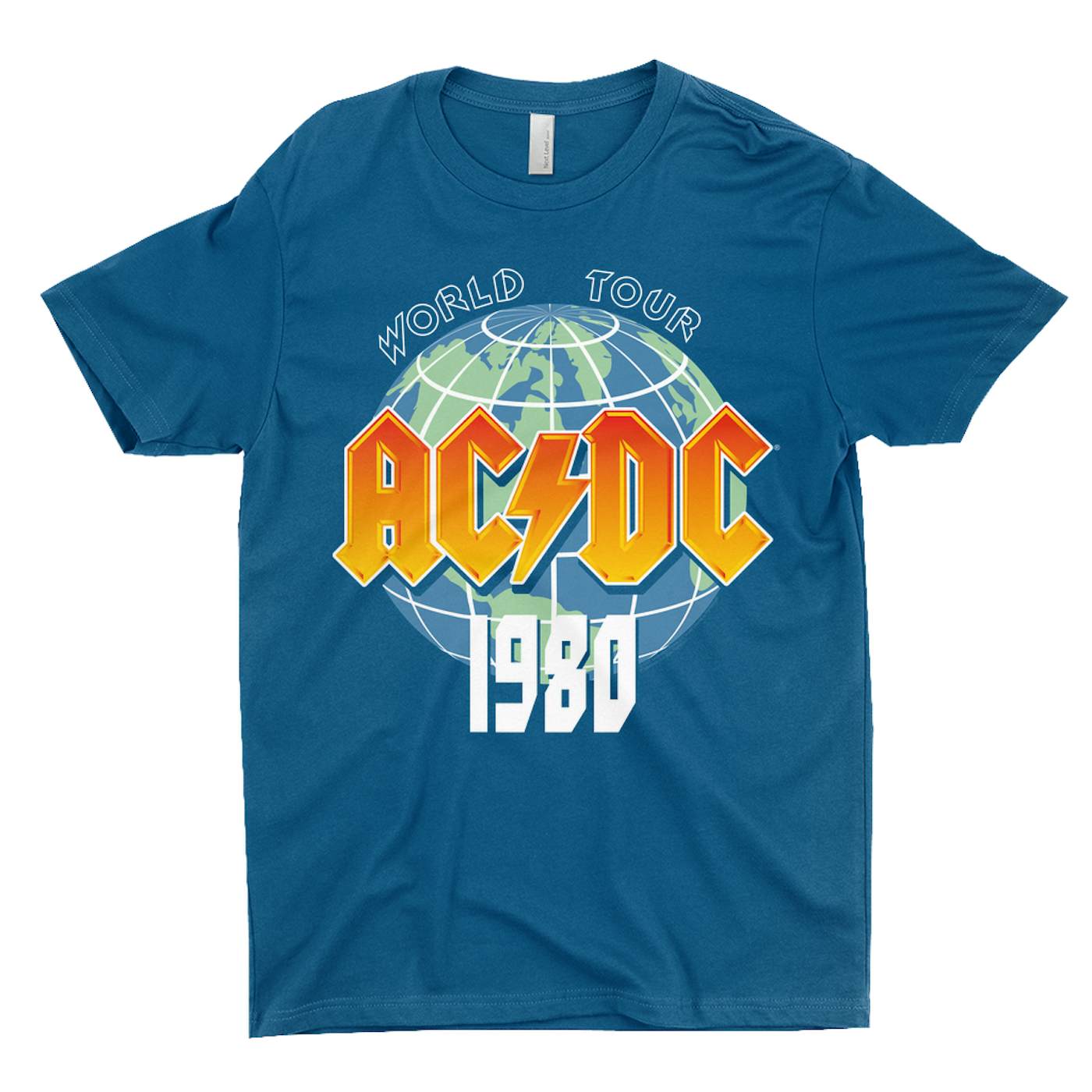 AC/DC T-Shirt | 1980 Globe World Tour Shirt