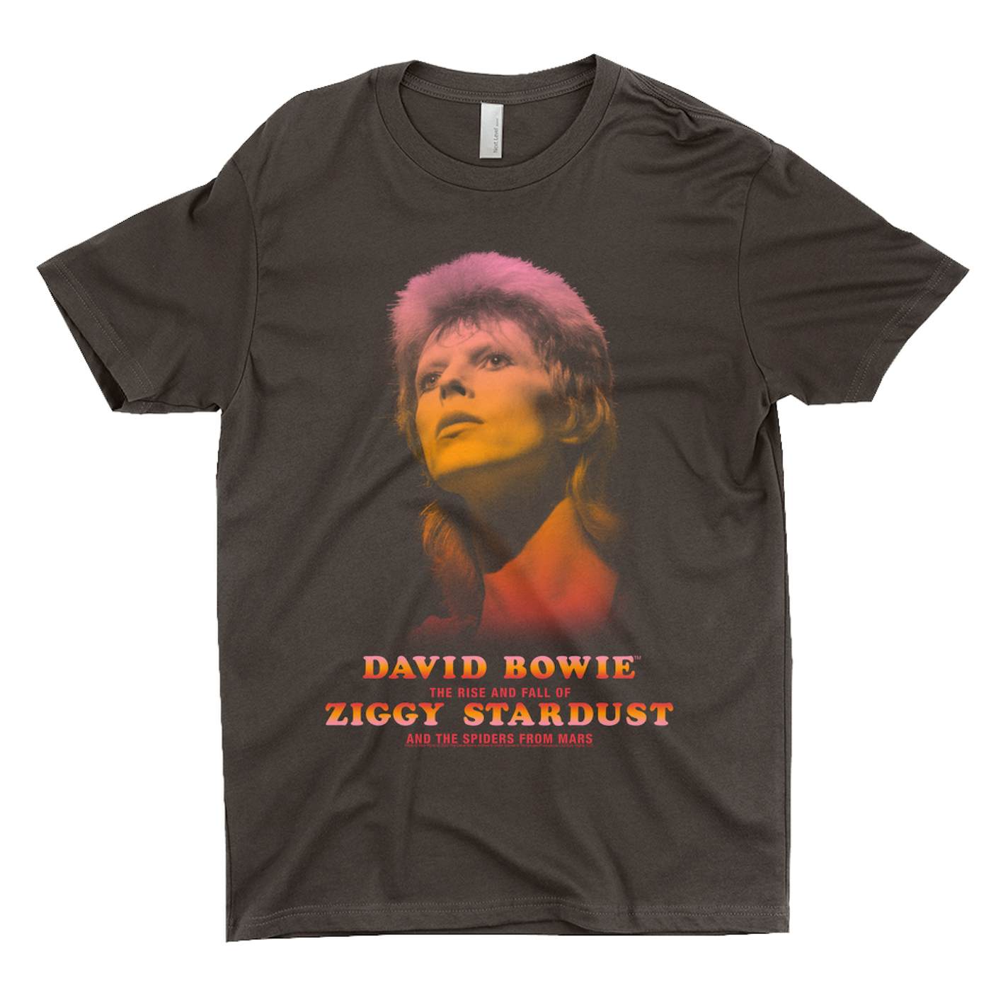 David Bowie T-Shirt | The Rise And Fall Of Ziggy Stardust And The Spiders From Mars Ombre Image (Merchbar Exclusive) David Bowie Shirt