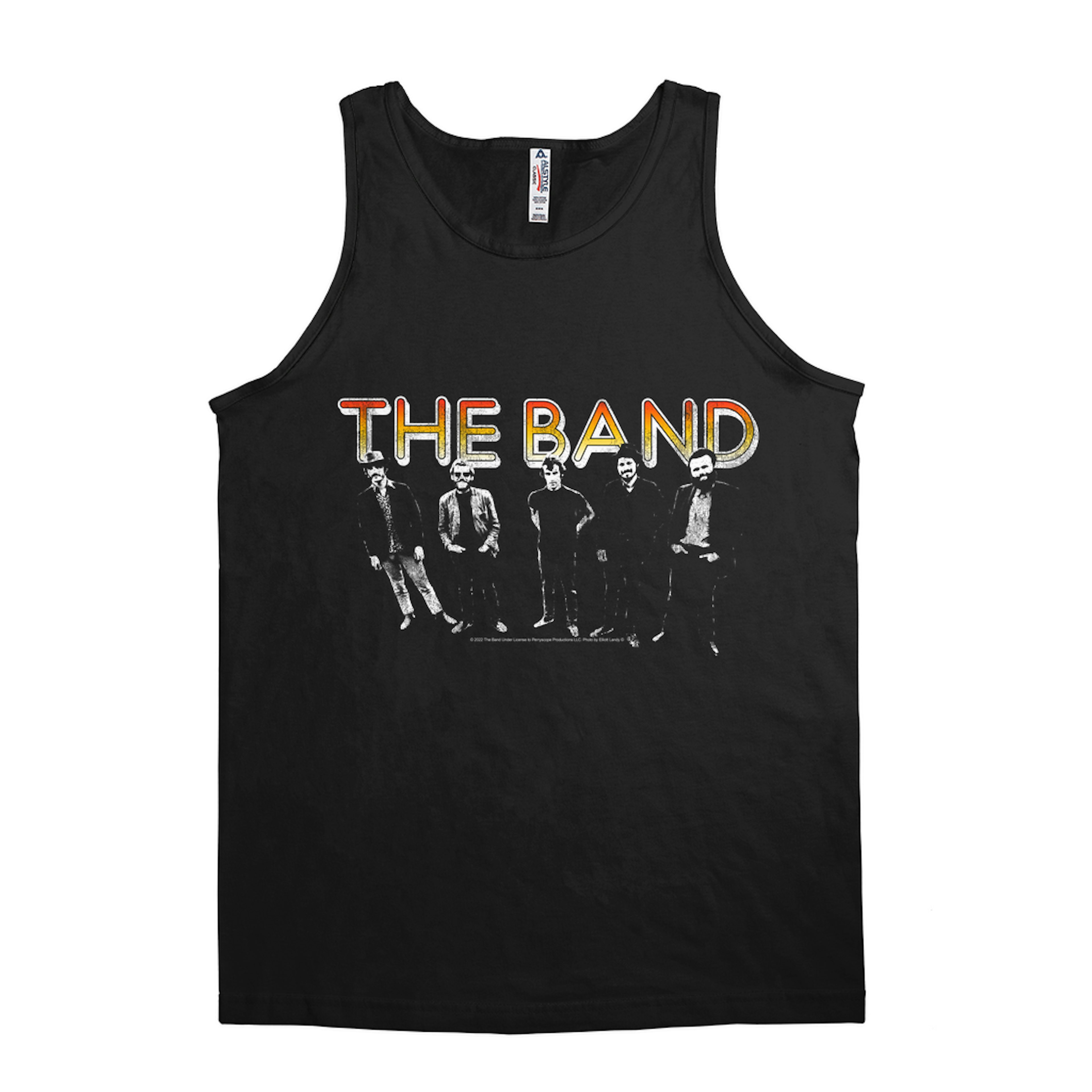 The Band Unisex Tank Top | Group Photo And Sunrise Logo Distressed ...