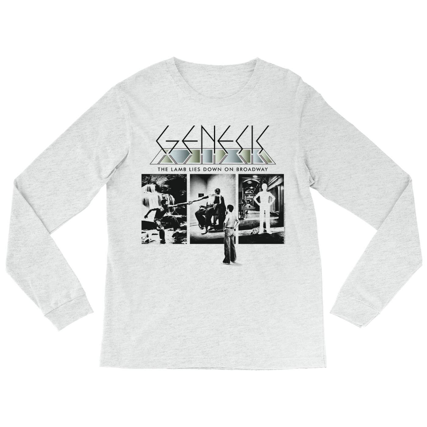Genesis Long Sleeve Shirt | The Lamb Lies Down On Broadway Poster Genesis Shirt