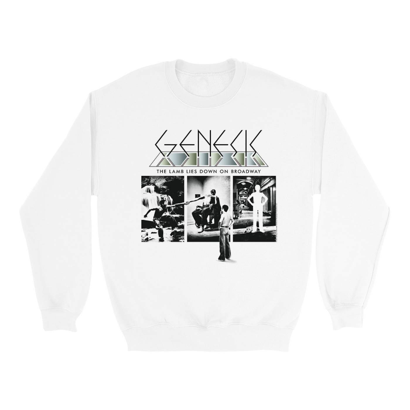 Genesis Sweatshirt | The Lamb Lies Down On Broadway Poster Genesis Sweatshirt