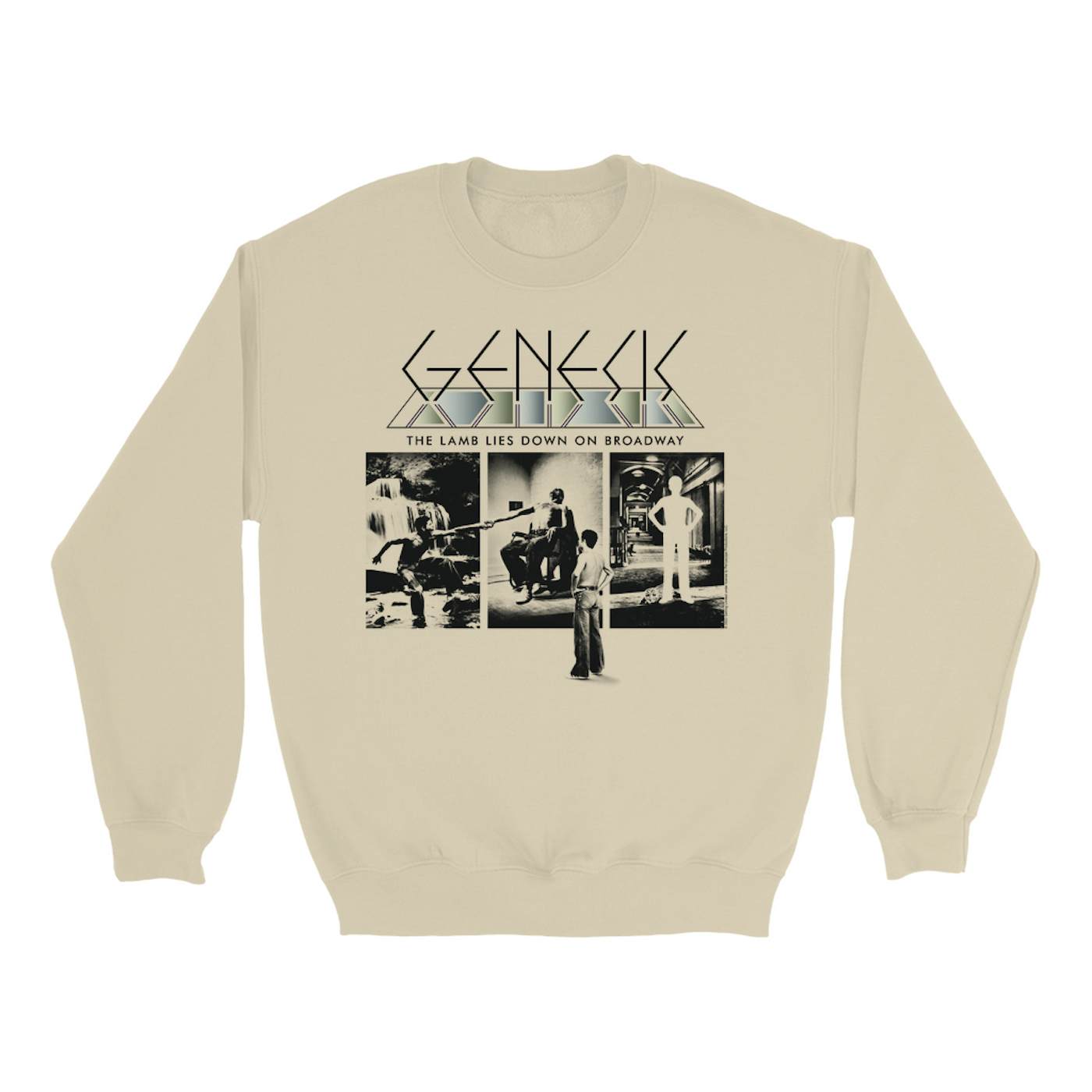 Genesis Sweatshirt | The Lamb Lies Down On Broadway Poster Genesis Sweatshirt