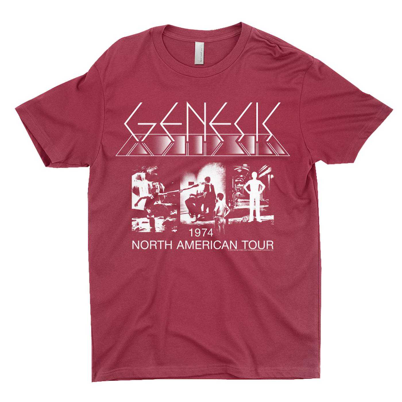 Genesis T-Shirt | 1974 North American Tour Genesis Shirt