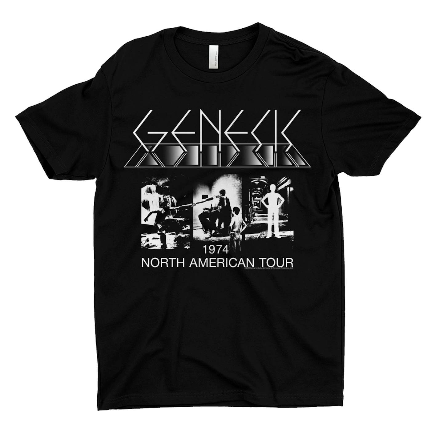 Genesis T-Shirt | 1974 North American Tour Genesis Shirt