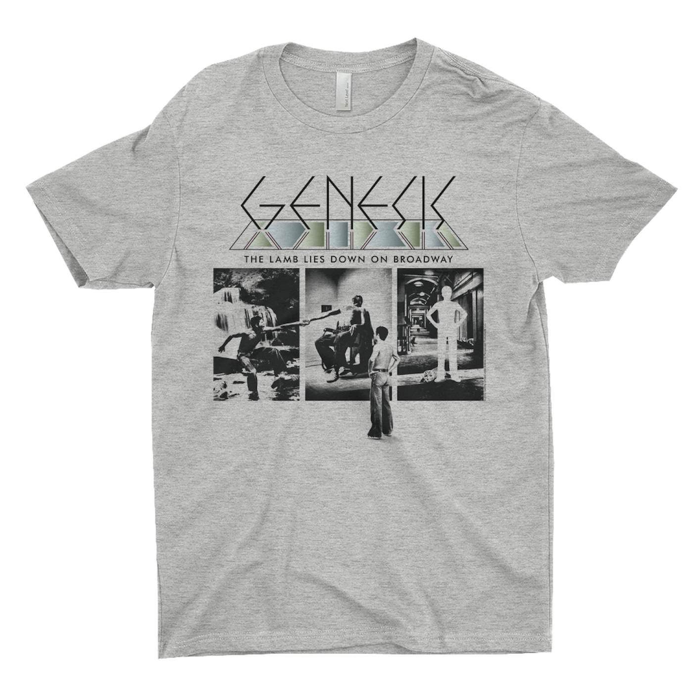 Genesis T-Shirt | The Lamb Lies Down On Broadway Poster Genesis Shirt