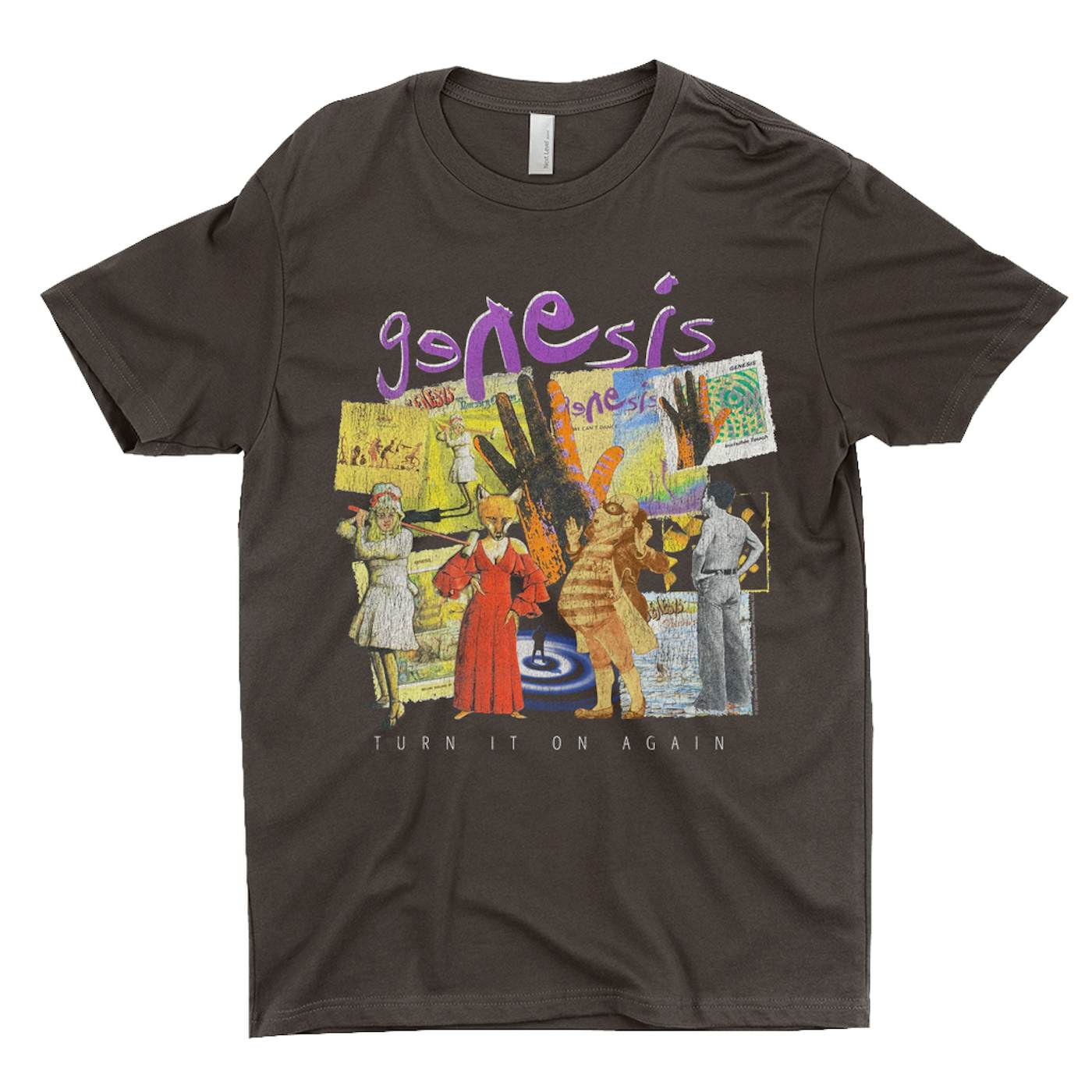 Genesis T-Shirt | Ultimate Album Collage Distressed Genesis Shirt