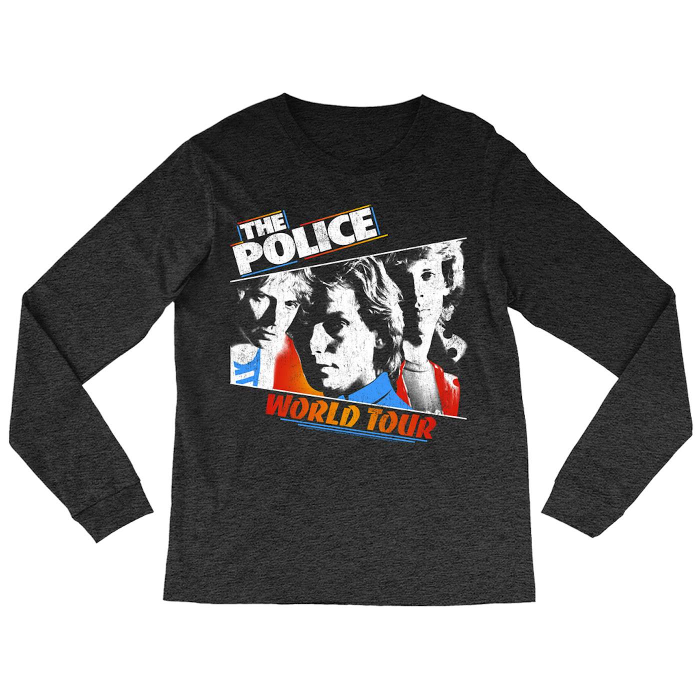 The Police Long Sleeve Shirt | Live In Concert World Tour