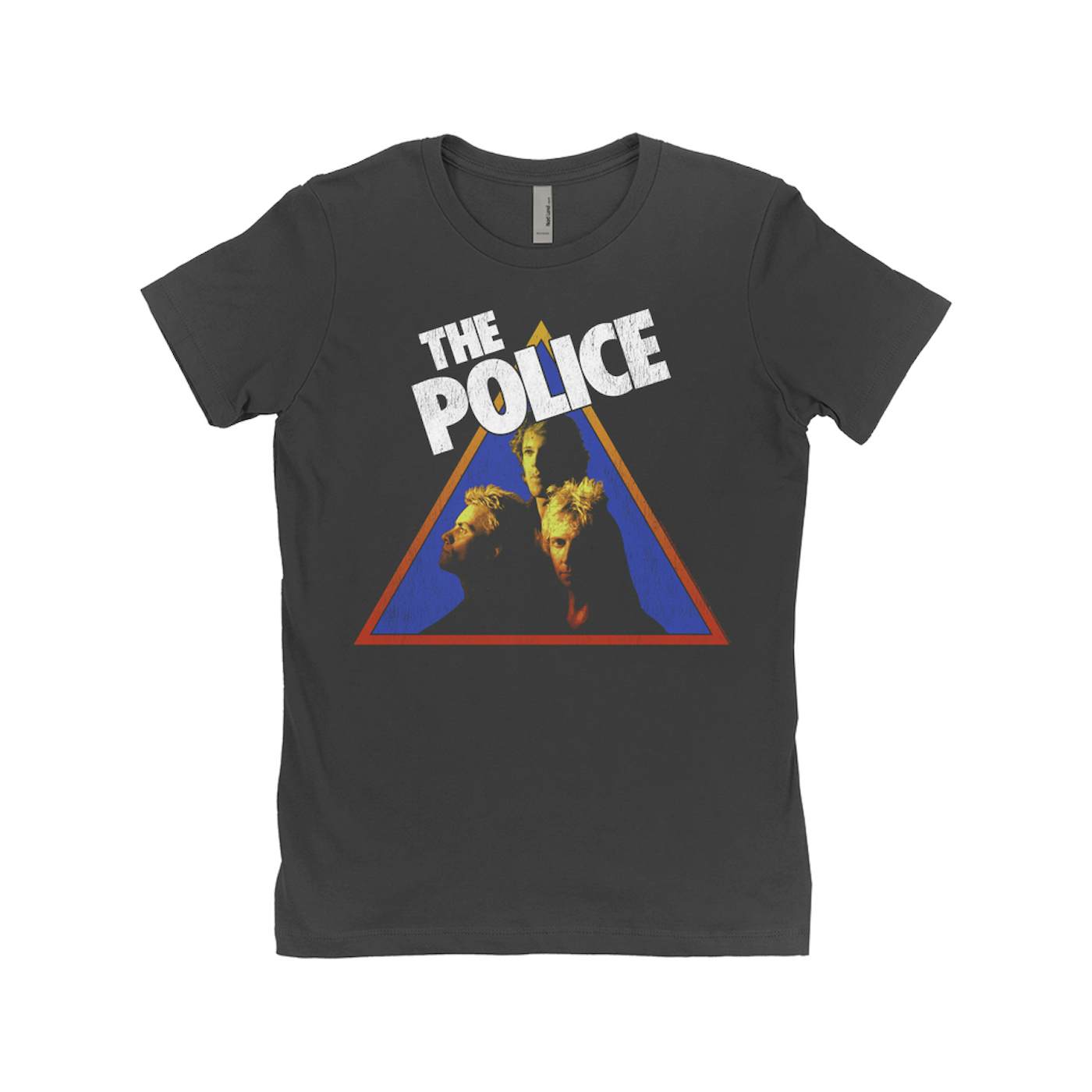 The Police Ladies' Boyfriend T-Shirt | Retro Zenyatta Mondatta Image Distressed (Merchbar Exclusive) The Police Shirt