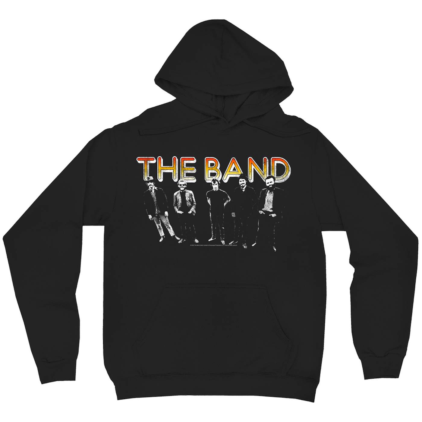 The Band Hoodie | Group Photo And Sunrise Logo Distressed (Merchbar Exclusive) The Band Hoodie