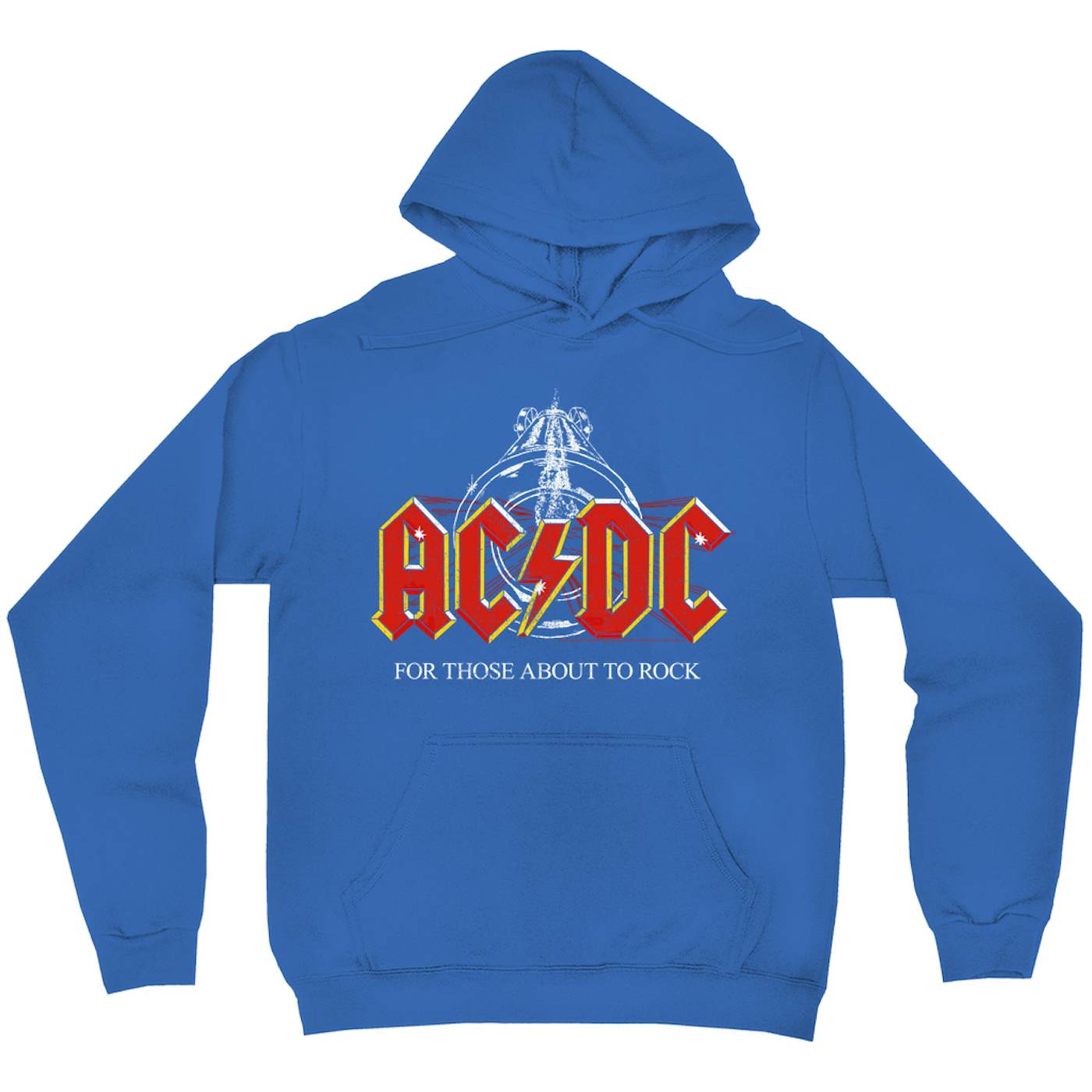 AC/DC Hoodie | For Those About To Rock Cannon Shot Distressed Hoodie