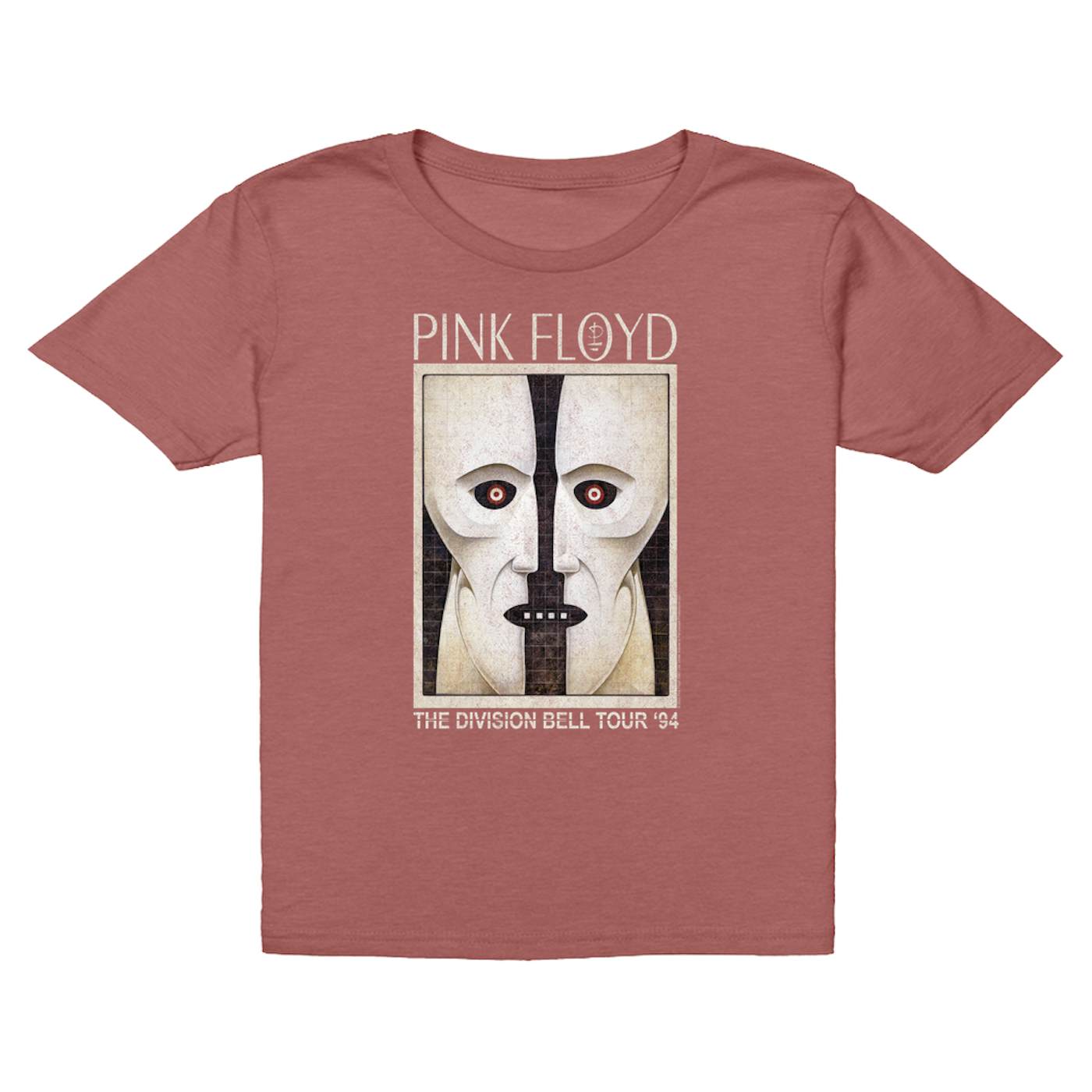 Pink Floyd Kids T-Shirt | Division Bell Tour 1994 Distressed Pink