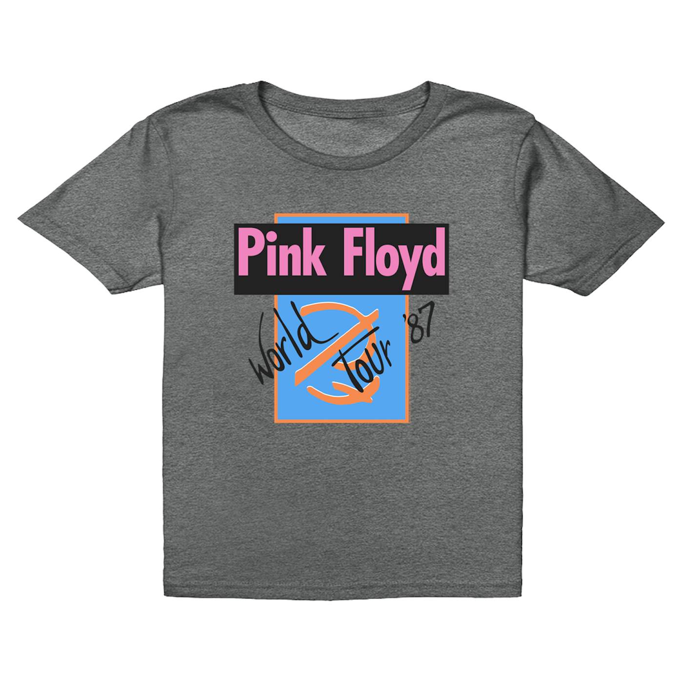 World Tour '87 Logo Kids T-Shirt - Pink Floyd