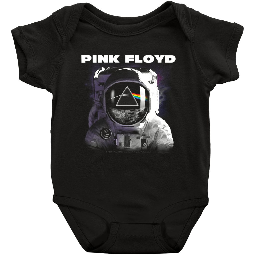 Pink Floyd Baby Short Sleeve Bodysuit Dark Side Pink Floyd Bodysuit