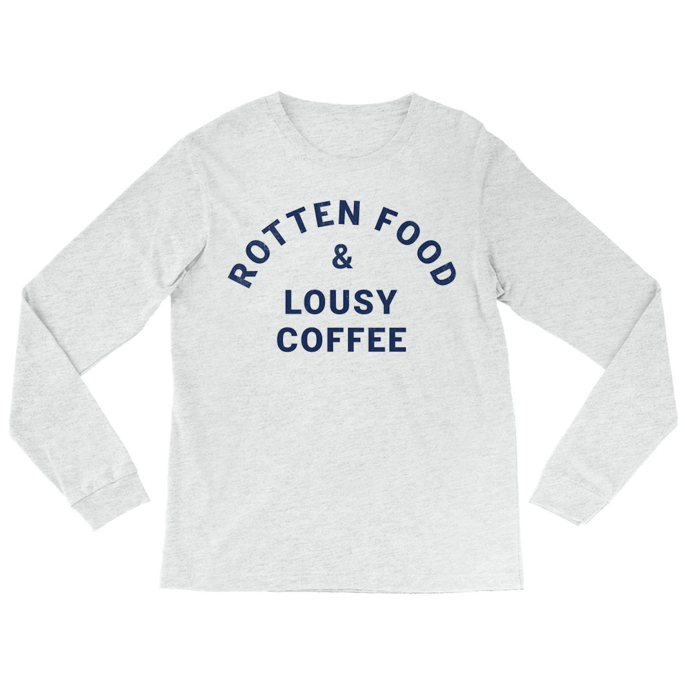 Joe Cocker Long Sleeve Shirt | Rotten Food & Lousy Coffee Tee worn by Joe Cocker Shirt