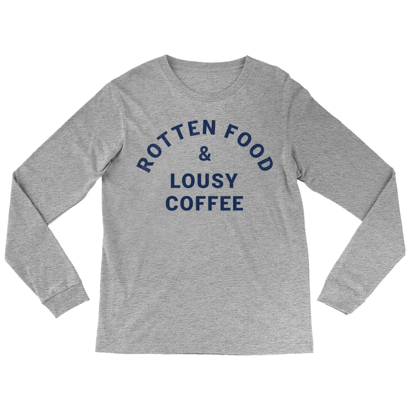 Joe Cocker Long Sleeve Shirt | Rotten Food & Lousy Coffee Tee worn by Joe Cocker Shirt