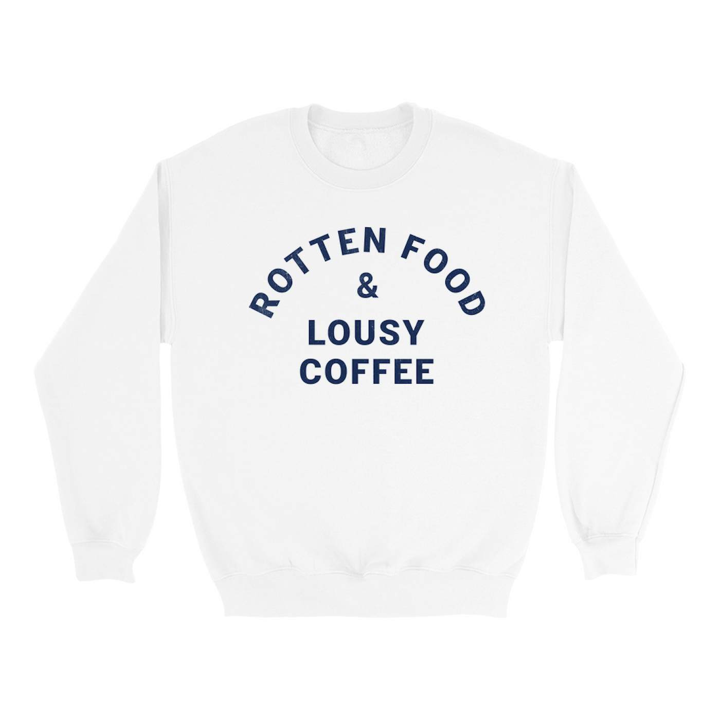 Joe Cocker Sweatshirt | Rotten Food & Lousy Coffee Tee worn by Joe Cocker Sweatshirt