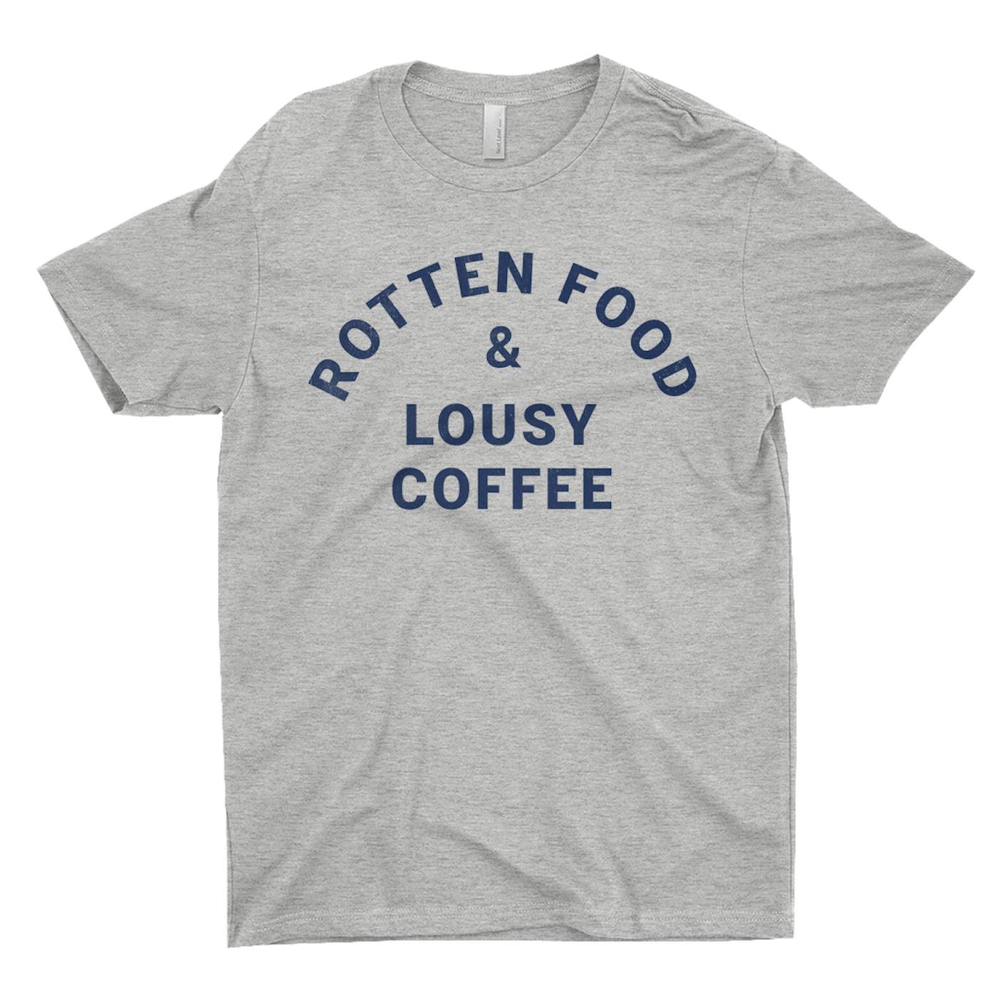 Joe Cocker T-Shirt | Rotten Food & Lousy Coffee Tee worn by Joe Cocker Shirt