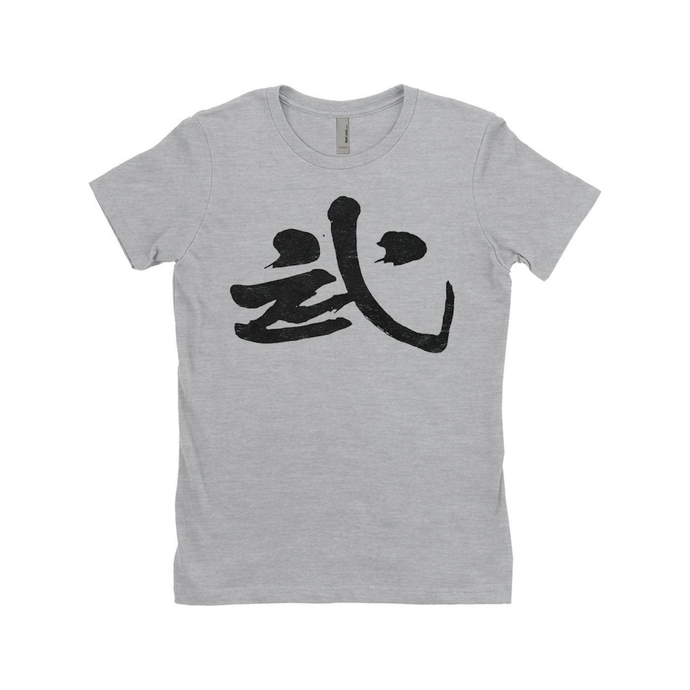 John Lennon Ladies' Boyfriend T-Shirt | Rock n' Roll Chinese Symbol Design Worn By John Lennon Shirt