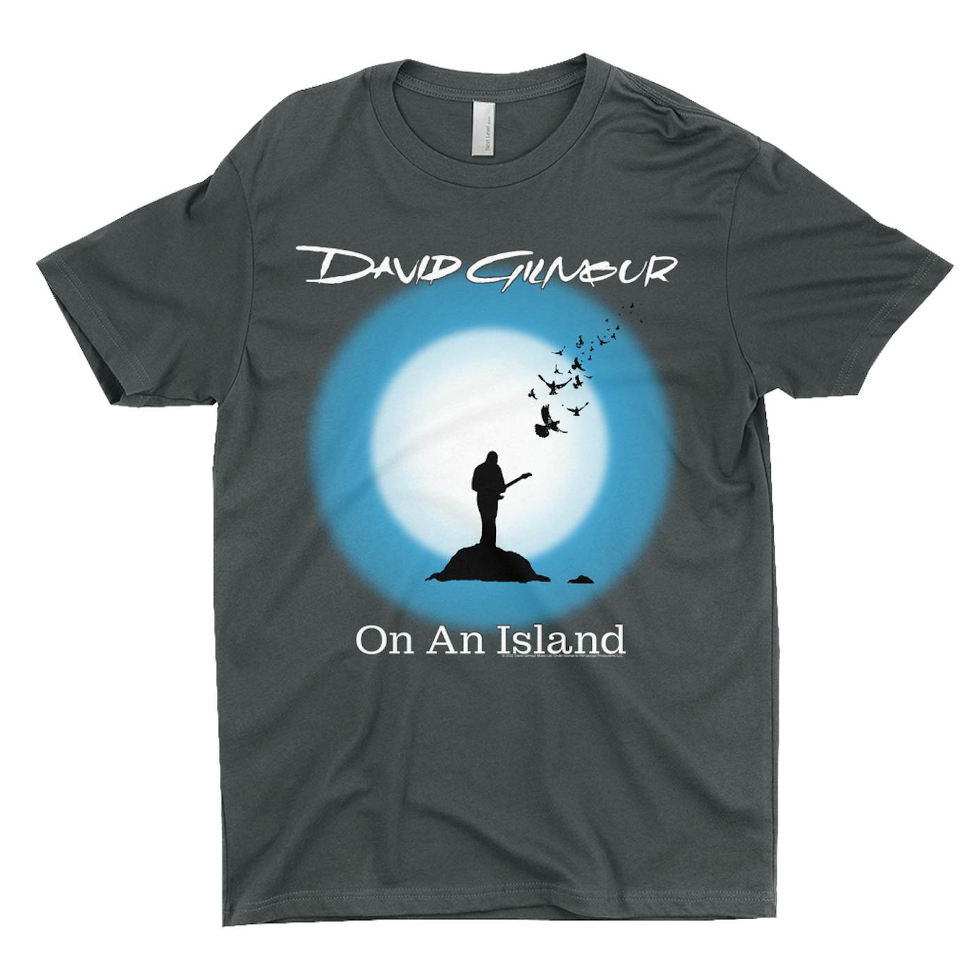 David Gilmour T-Shirt | On An Island Album Design David Gilmour Shirt