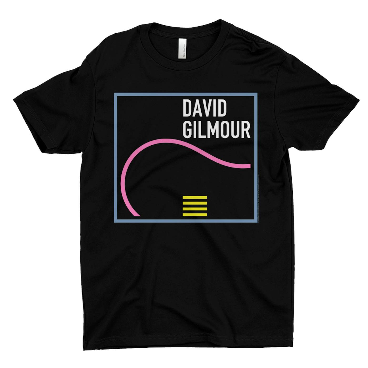David Gilmour T-Shirt | Neon Art Logo David Gilmour Shirt